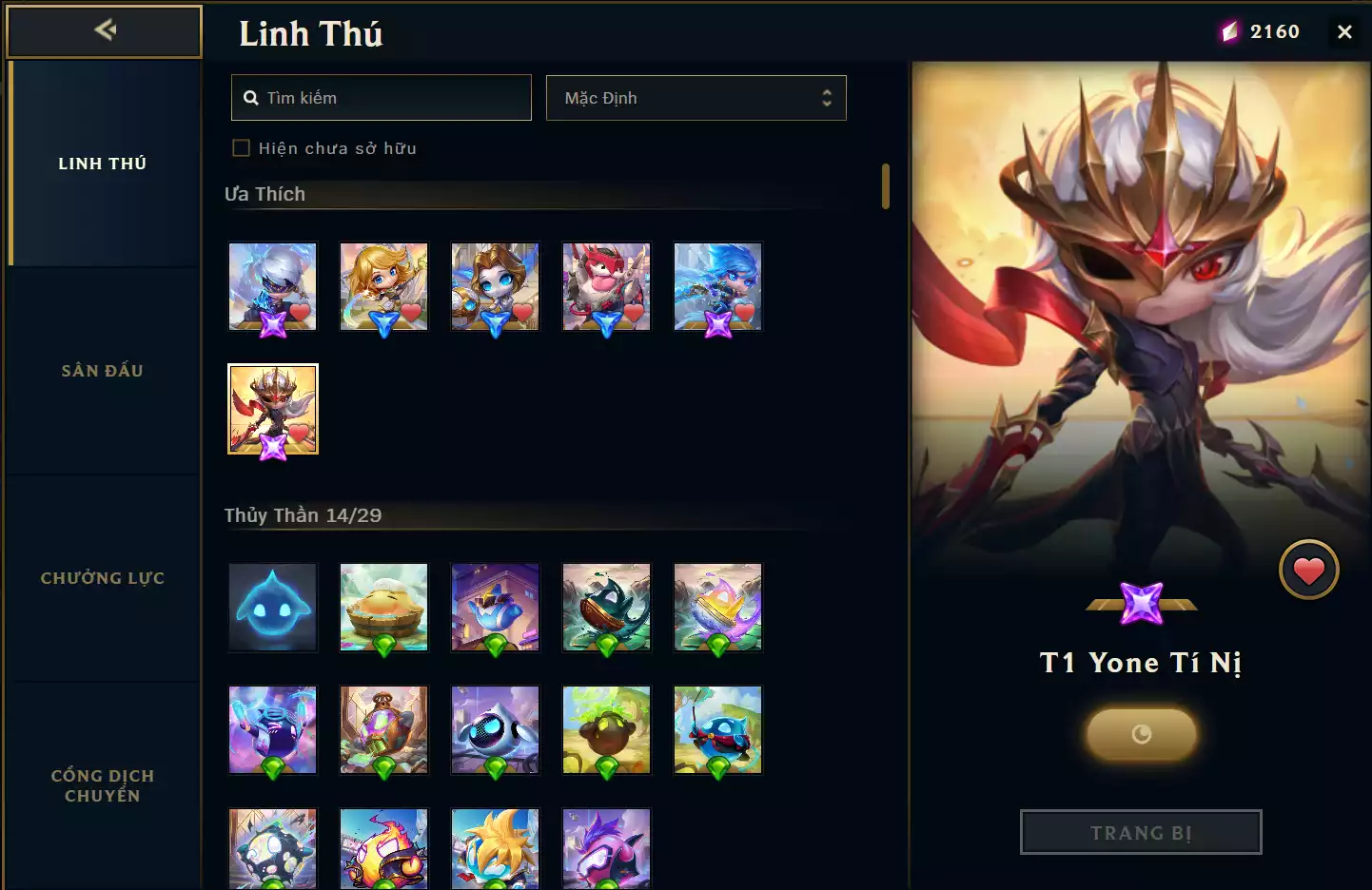 T1 Yone tí nị có chưởng lực, Lee Sin long cước tí nị, Riven thần kiếm tí nị, Sàn Giấc mơ Demacia cua Lux...