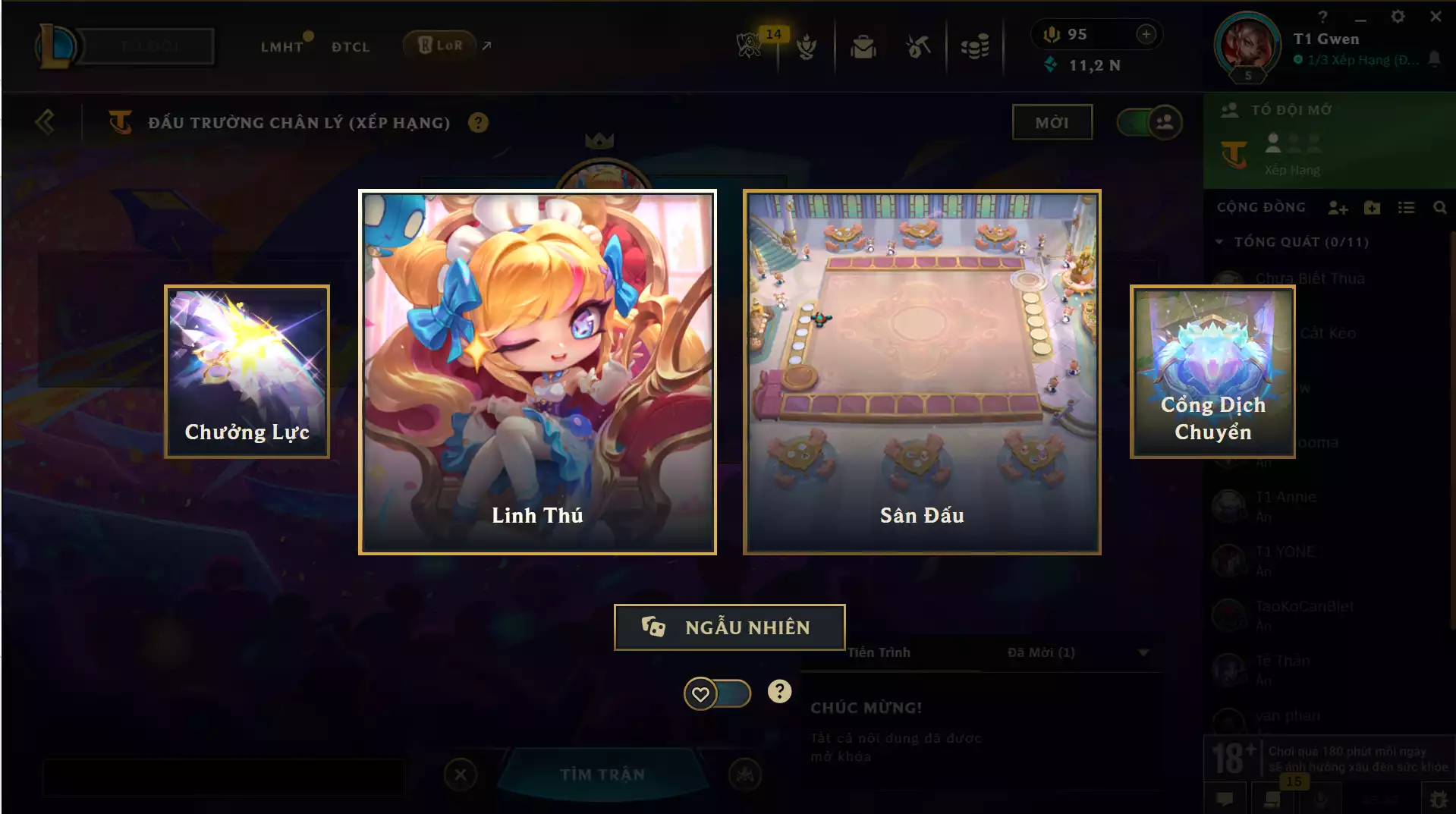 Ảnh ACC TFT VIP: Combo Gwen Hàng Hiệu, Combo Yone Hàng Hiệu, Combo Yasuo Hàng Hiệu, T1 Orianna, Jhin Vũ Trụ Hắc Ám Đột Phá, Tristana Pháo Thủ Pengu Tí Nị... CÓ GMAIL GỐC