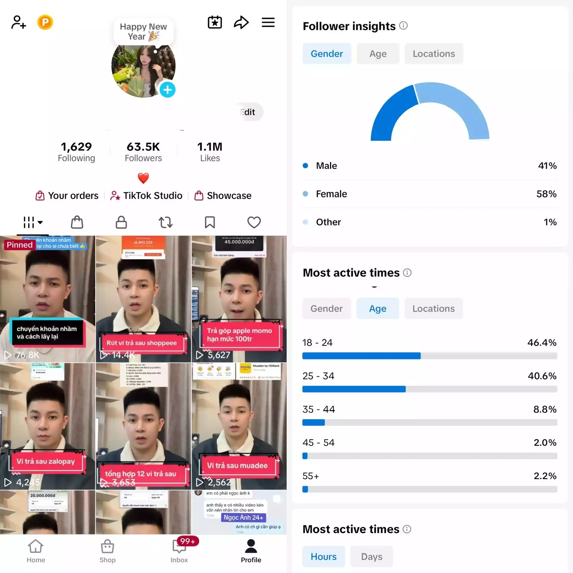 Account TikTok thật, chất lượng cao – tương tác mượt, lên xu hướng dễ. Đổi được Tên - Avt - Username. Trắng thông tin, hỗ trợ liên kết thông tin chính chủ.