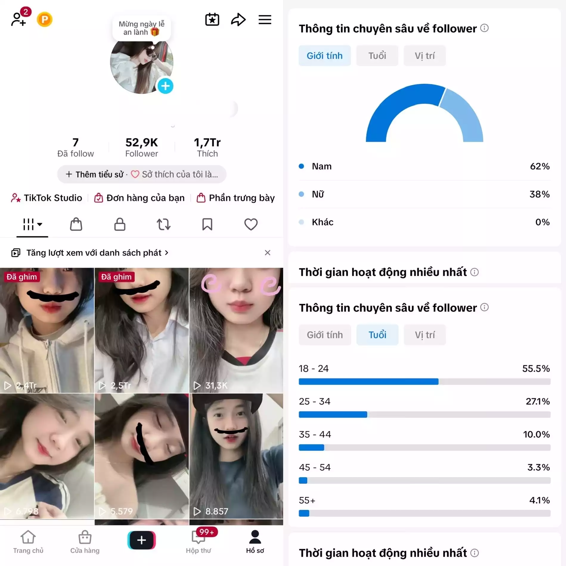 Account TikTok thật, chất lượng cao – tương tác mượt, lên xu hướng dễ. Đổi được Tên - Avt - Username. Trắng thông tin, hỗ trợ liên kết thông tin chính chủ.