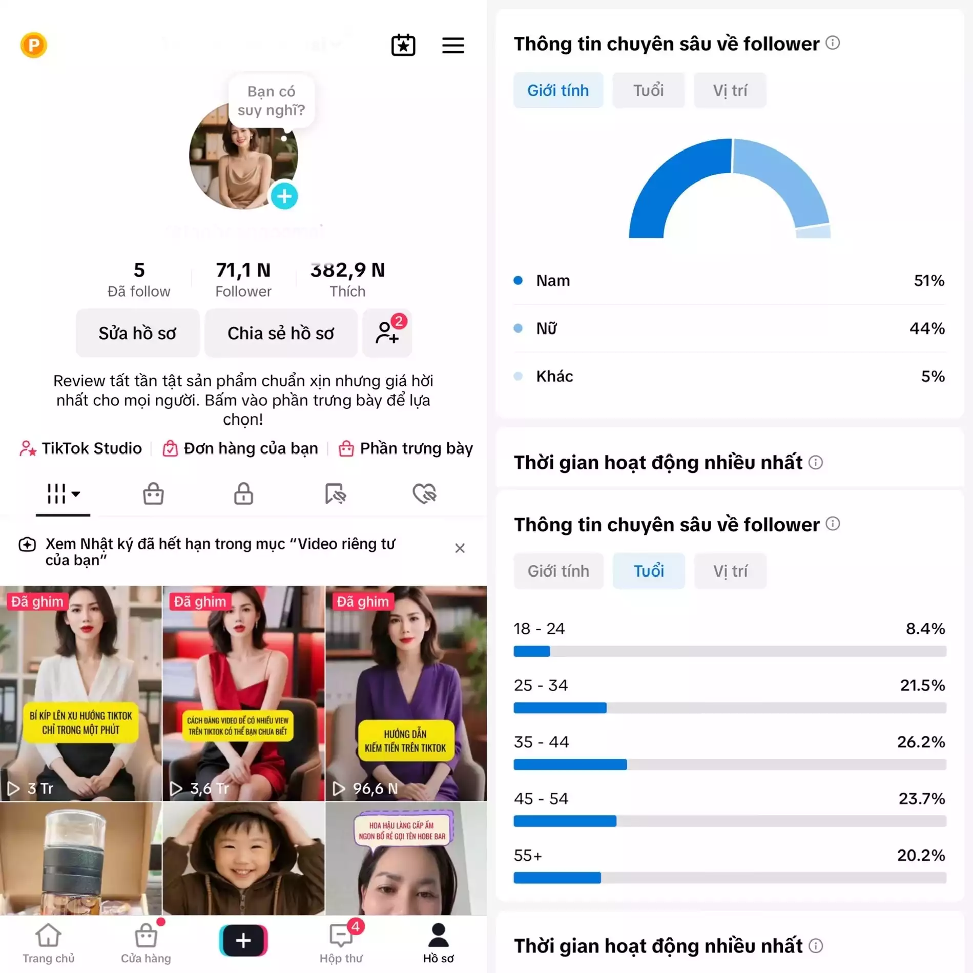 Account TikTok thật, chất lượng cao – tương tác mượt, lên xu hướng dễ. Đổi được Tên - Avt - Username. Trắng thông tin, hỗ trợ liên kết thông tin chính chủ.