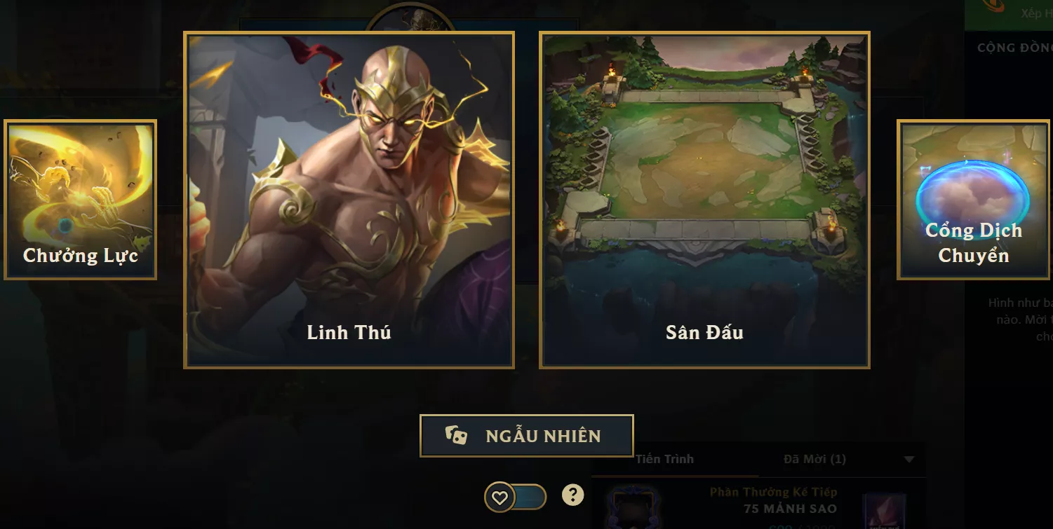 CLONE TFT: Leesin Tuyệt Vô Thần Đột Phá + Chưởng Địa Chấn Tuyệt Vô Thần, Chưa xác minh mail