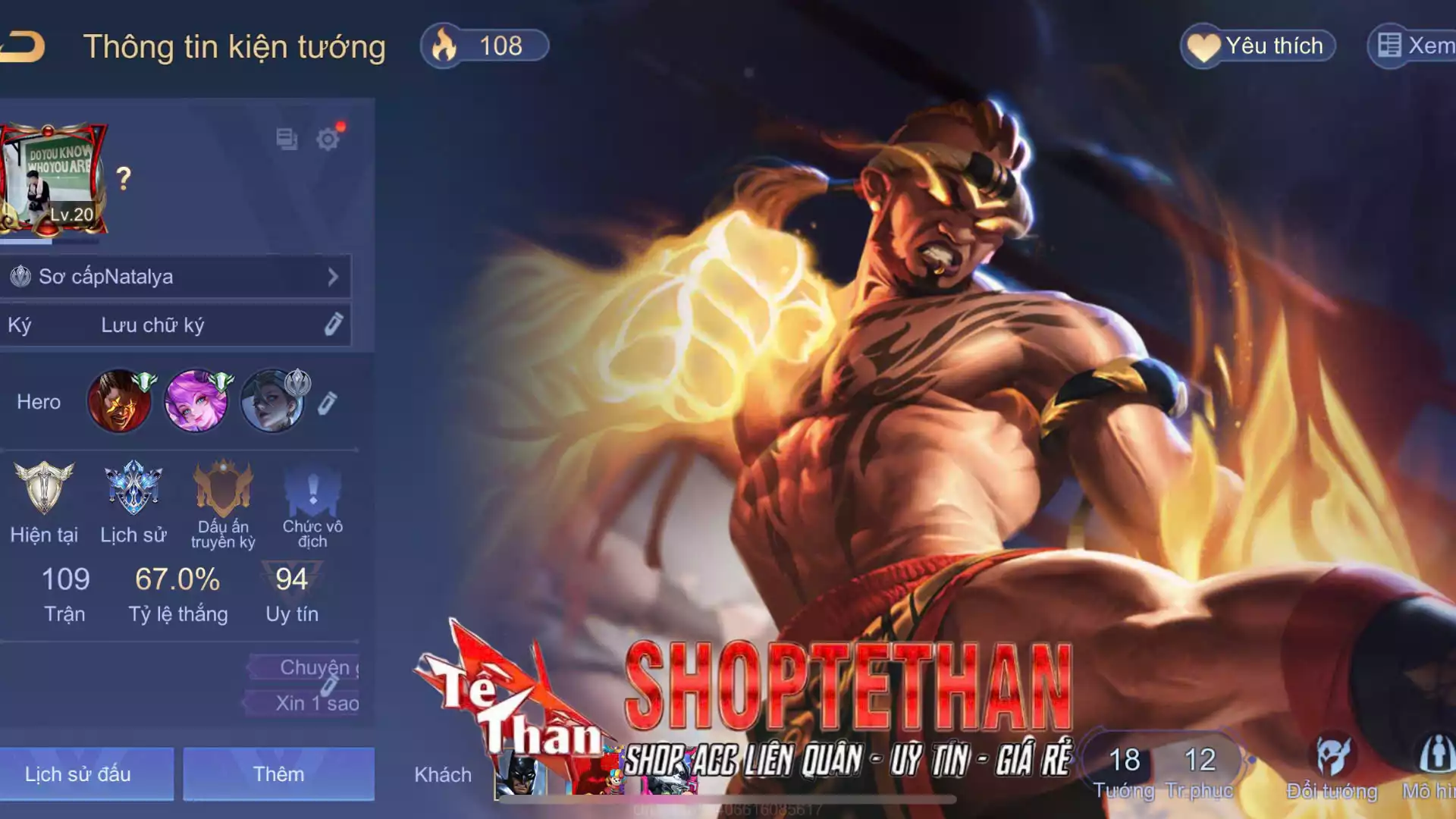 Raz Chiến thần Muay Thái...TRẮNG THÔNG TIN