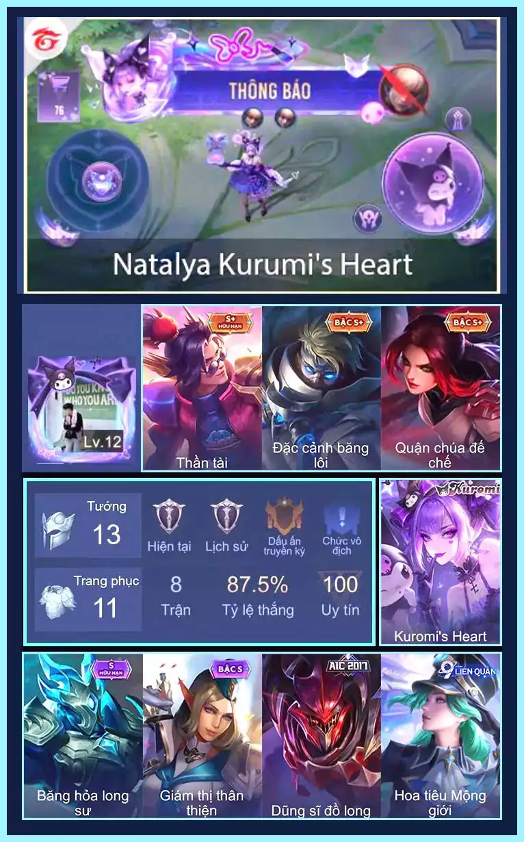 Natalya Kurumis Heart...TRẮNG THÔNG TIN