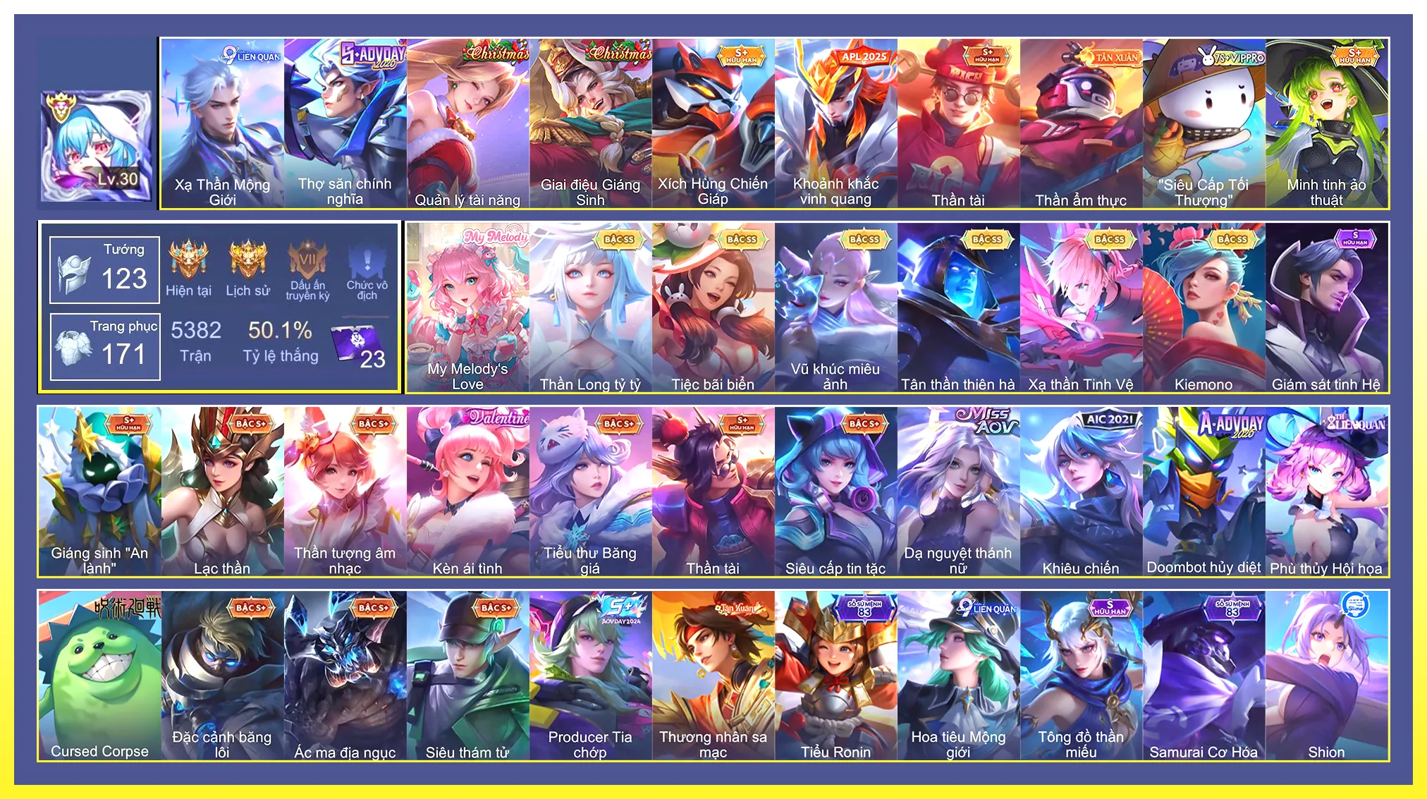 Violet Thần long tỷ tỷ, Laville Xạ Thần Tinh Vệ, Airi Kiemono, Lauriel Vũ khúc miêu ảnh, Điêu Thuyền Tiệc bãi biển, Tulen Tân Thần Thiên Hà…