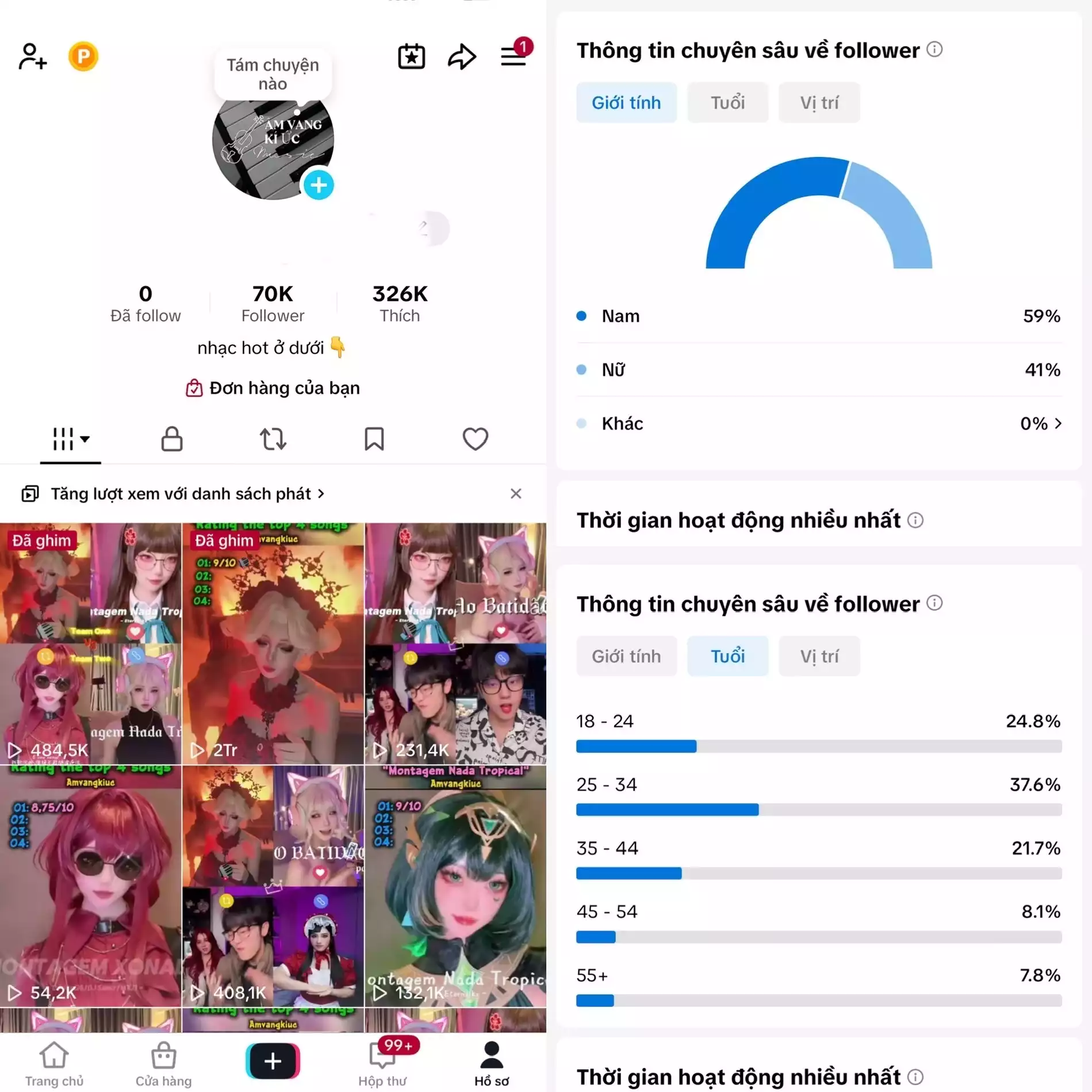 Account TikTok thật, chất lượng cao – tương tác mượt, lên xu hướng dễ. Đổi được Tên - Avt - Username. Trắng thông tin, hỗ trợ liên kết thông tin chính chủ.