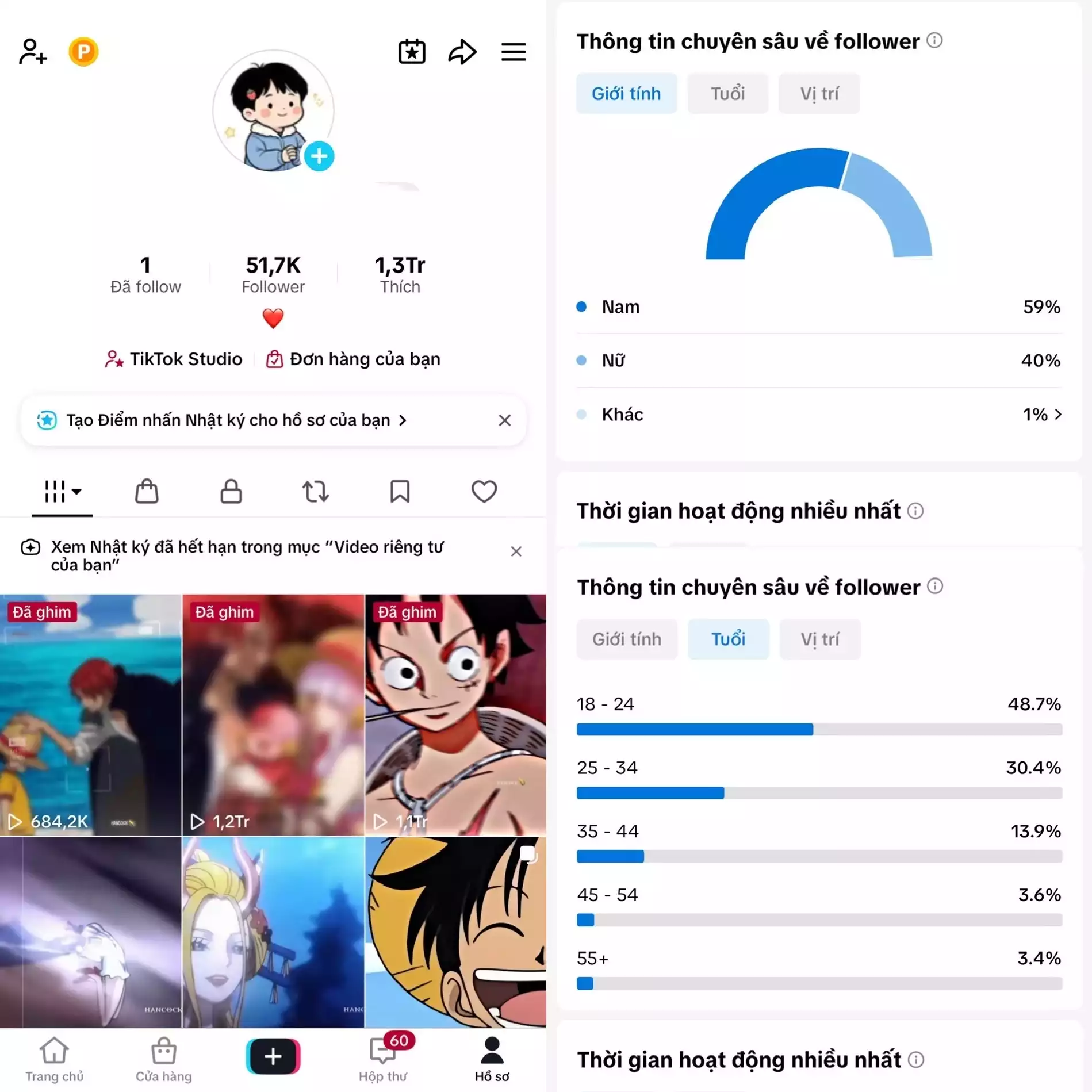 Account TikTok thật, chất lượng cao – tương tác mượt, lên xu hướng dễ. Đổi được Tên - Avt - Username. Trắng thông tin, hỗ trợ liên kết thông tin chính chủ.