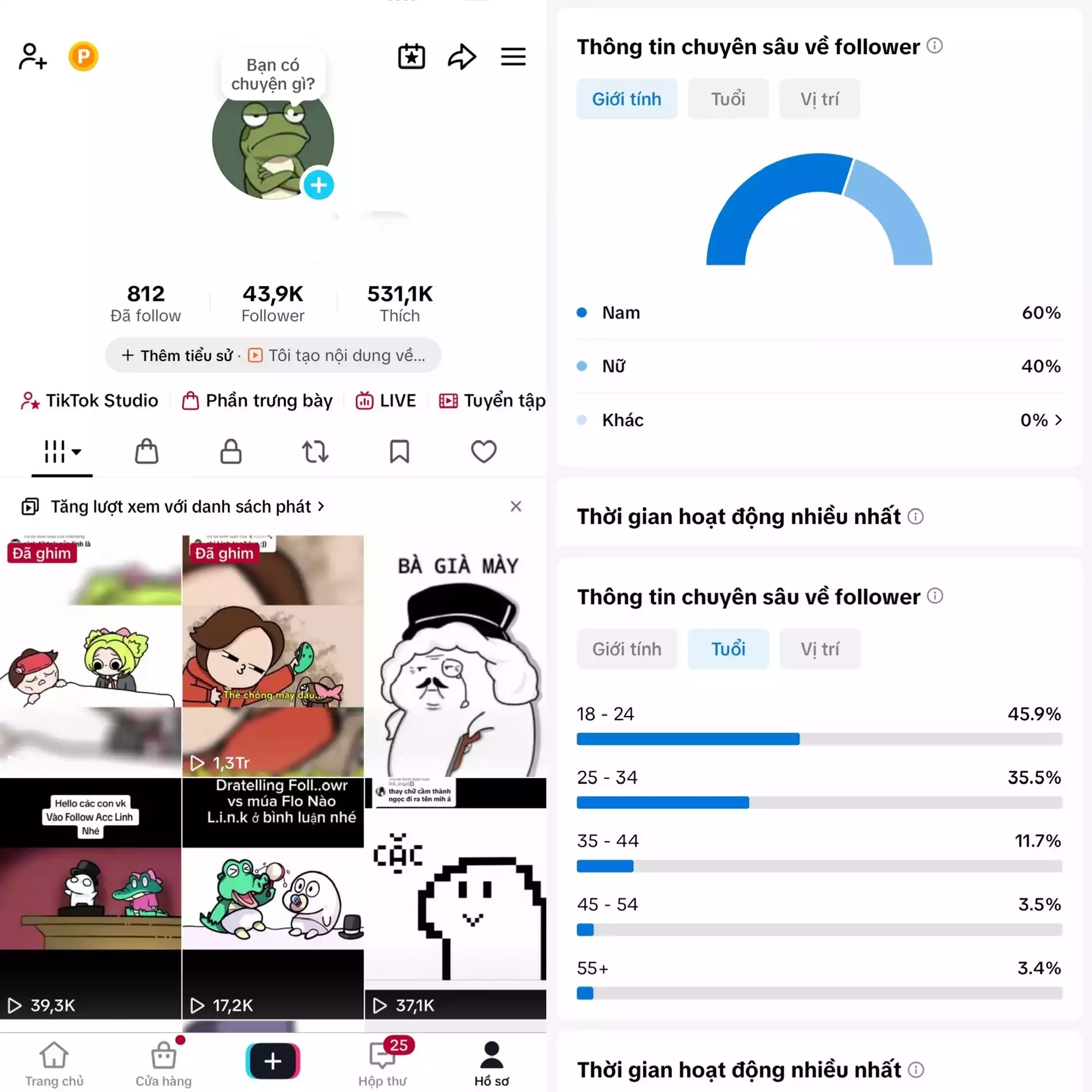 Account TikTok thật, chất lượng cao – tương tác mượt, lên xu hướng dễ. Đổi được Tên - Avt - Username. Trắng thông tin, hỗ trợ liên kết thông tin chính chủ.