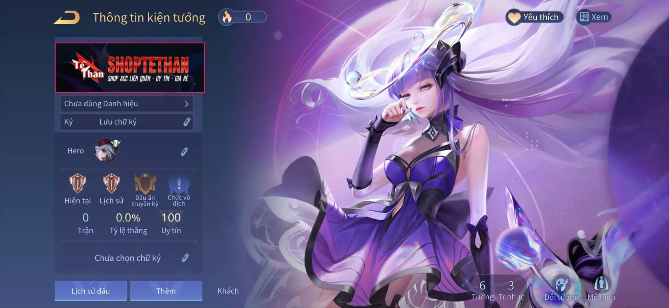 ACC REG: Sinestre Wave, sẳn tướng, free đổi tên, trắng thông tin