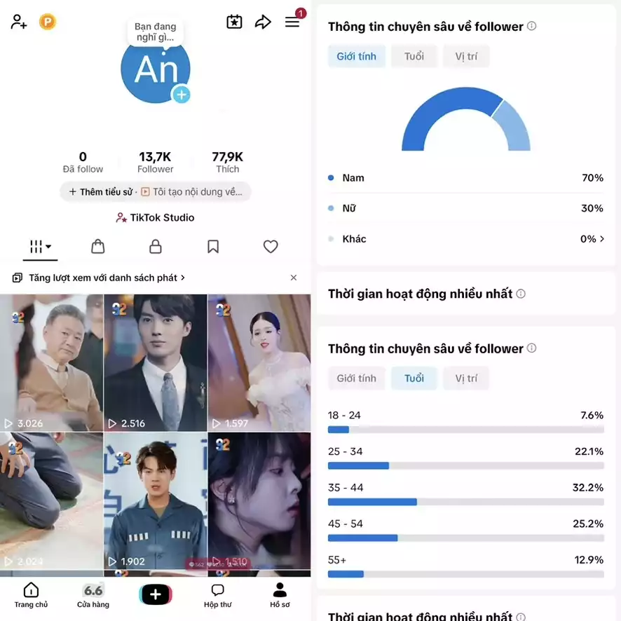 Account TikTok thật, chất lượng cao – tương tác mượt, lên xu hướng dễ. Đổi được Tên - Avt - Username. Trắng thông tin, hỗ trợ liên kết thông tin chính chủ.