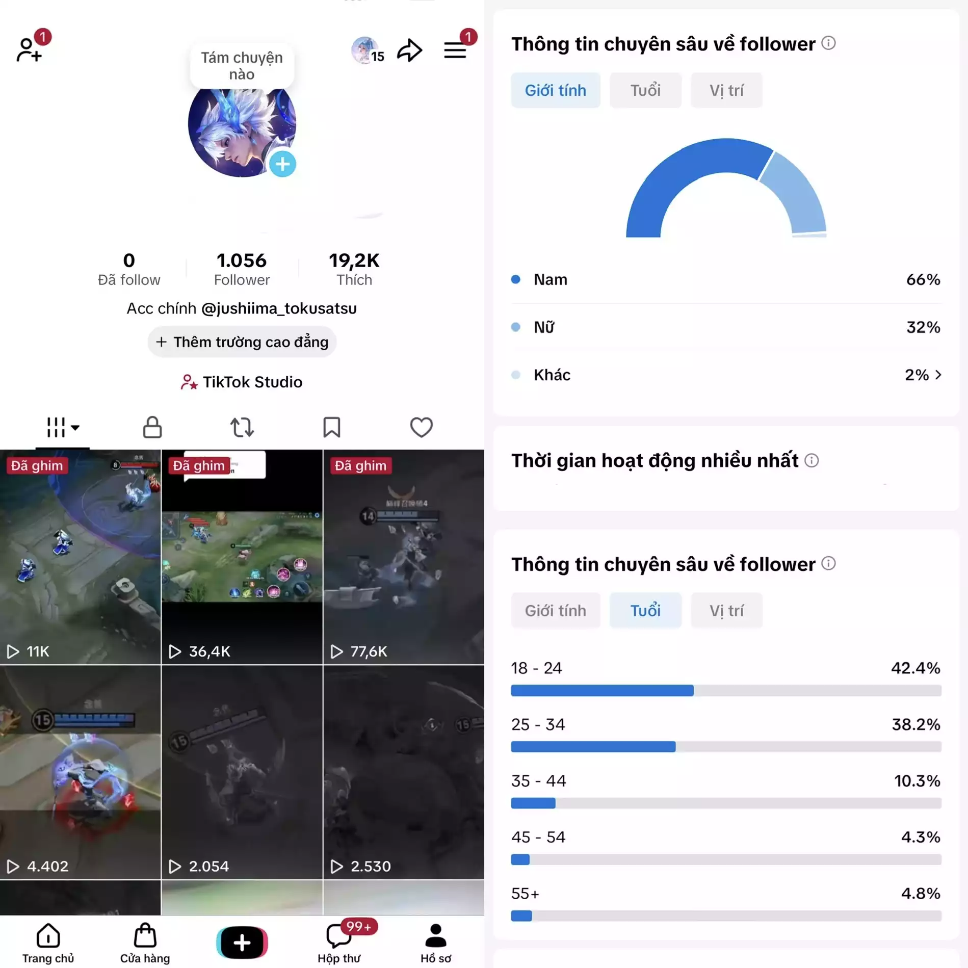 Account TikTok thật, chất lượng cao – tương tác mượt, lên xu hướng dễ. Đổi được Tên - Avt - Username. Trắng thông tin, hỗ trợ liên kết thông tin chính chủ.