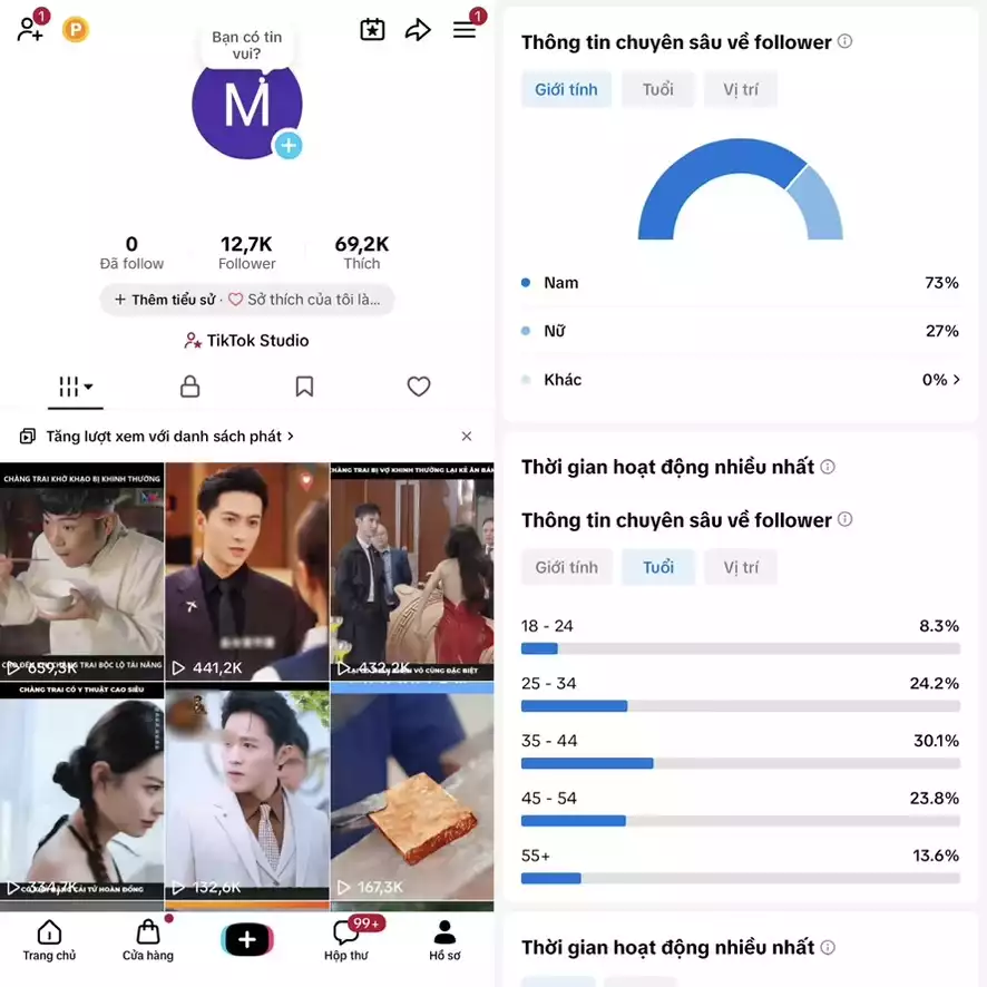 Account TikTok thật, chất lượng cao – tương tác mượt, lên xu hướng dễ. Đổi được Tên - Avt - Username. Trắng thông tin, hỗ trợ liên kết thông tin chính chủ.