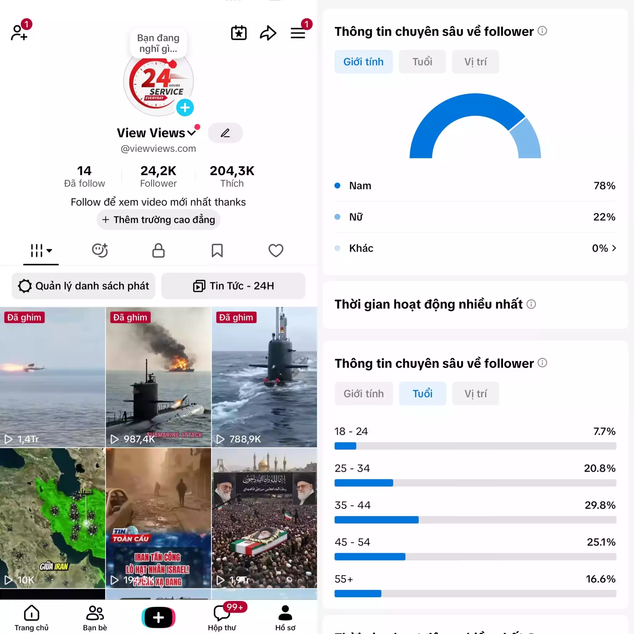 Account TikTok thật, chất lượng cao – tương tác mượt, lên xu hướng dễ. Đổi được Tên - Avt - Username. Trắng thông tin, hỗ trợ liên kết thông tin chính chủ.