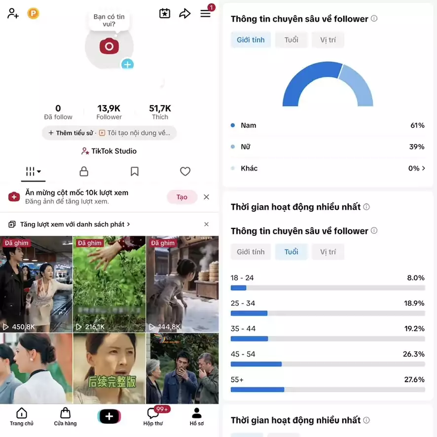 Account TikTok thật, chất lượng cao – tương tác mượt, lên xu hướng dễ. Đổi được Tên - Avt - Username. Trắng thông tin, hỗ trợ liên kết thông tin chính chủ.