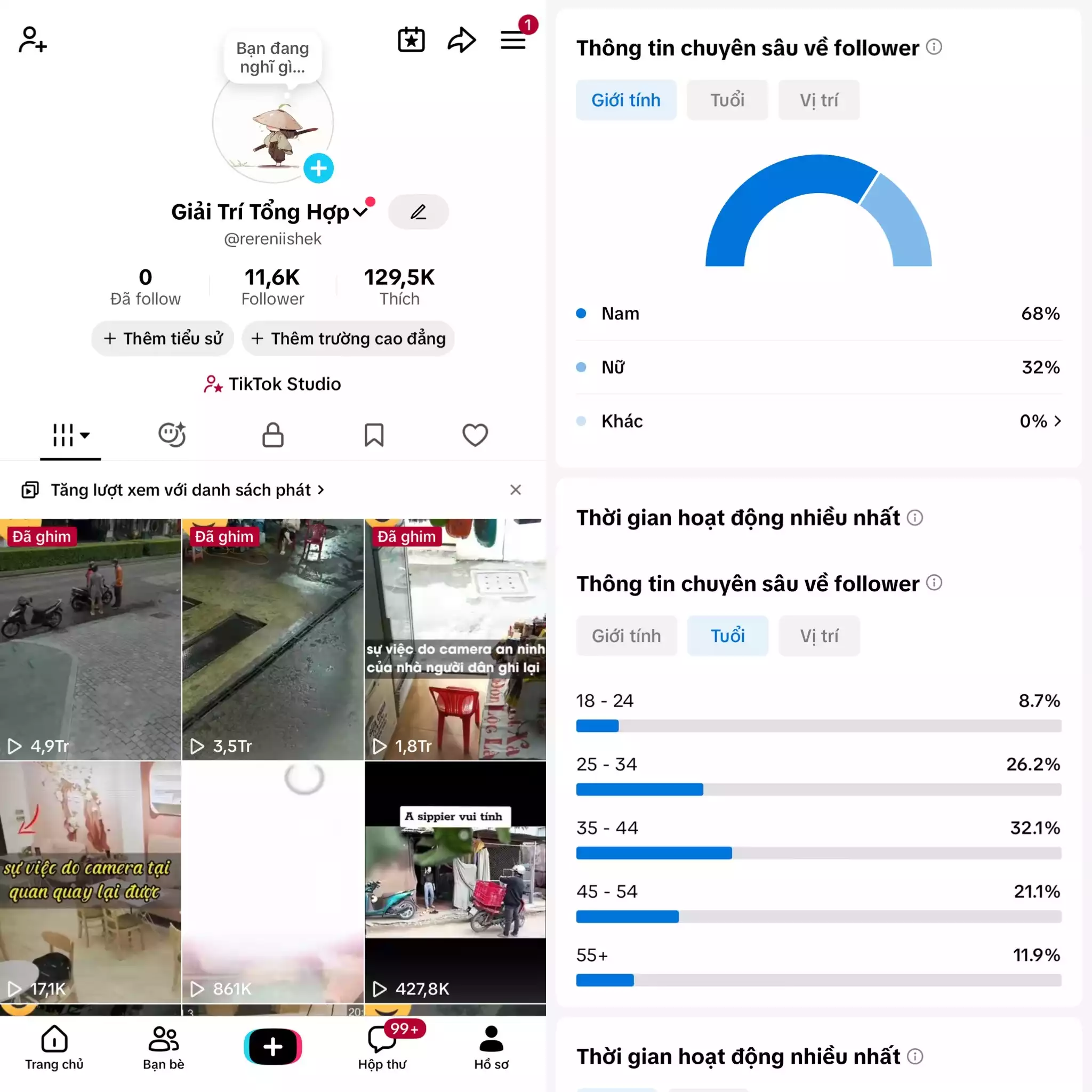 Account TikTok thật, chất lượng cao – tương tác mượt, lên xu hướng dễ. Đổi được Tên - Avt - Username. Trắng thông tin, hỗ trợ liên kết thông tin chính chủ.