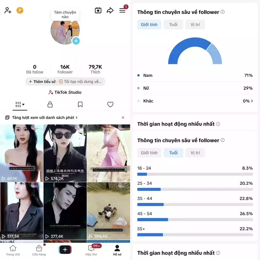 Account TikTok thật, chất lượng cao – tương tác mượt, lên xu hướng dễ. Đổi được Tên - Avt - Username. Trắng thông tin, hỗ trợ liên kết thông tin chính chủ.
