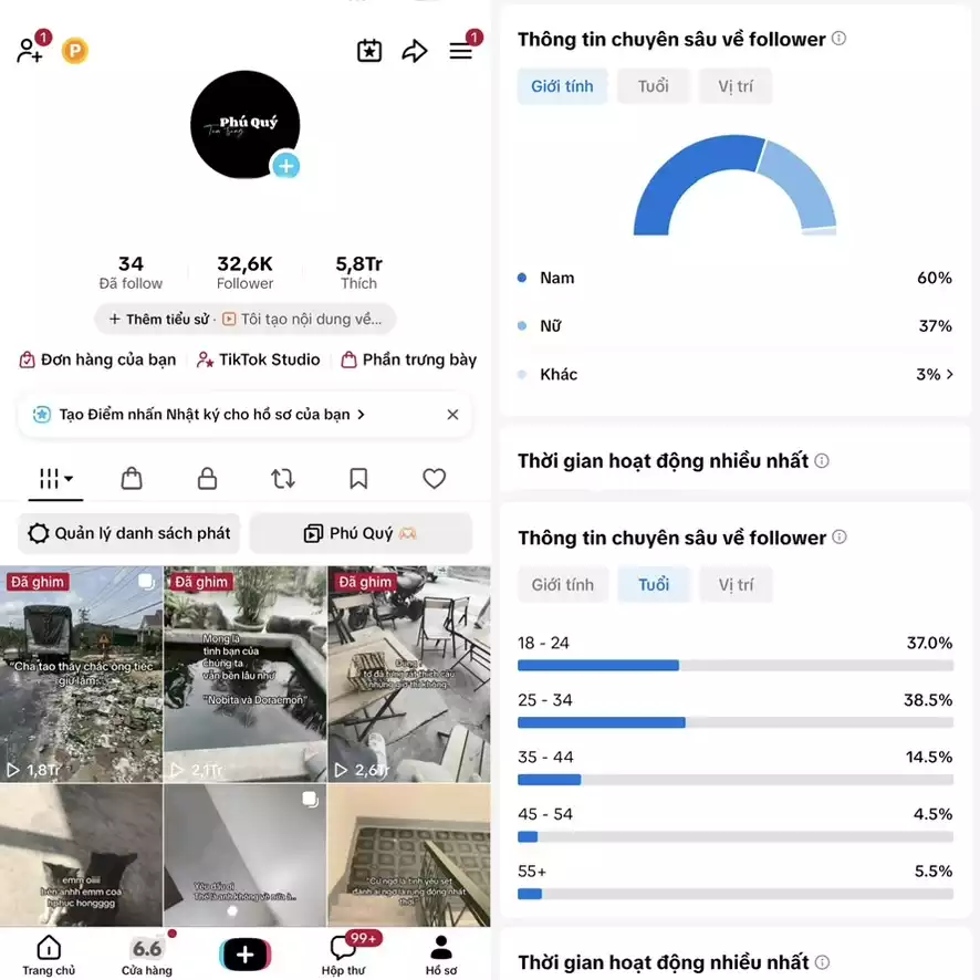 Account TikTok thật, chất lượng cao – tương tác mượt, lên xu hướng dễ. Đổi được Tên - Avt - Username. Trắng thông tin, hỗ trợ liên kết thông tin chính chủ.