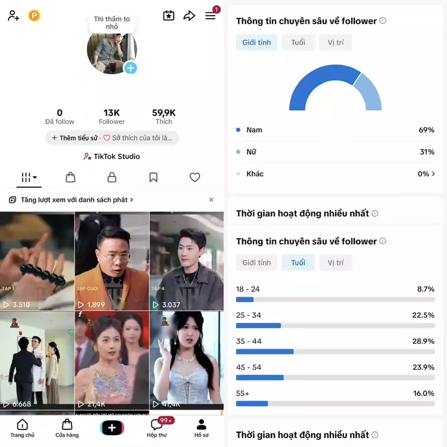 Account TikTok thật, chất lượng cao – tương tác mượt, lên xu hướng dễ. Đổi được Tên - Avt - Username. Trắng thông tin, hỗ trợ liên kết thông tin chính chủ.
