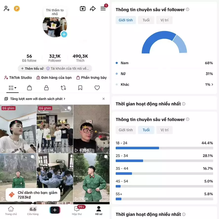 Account TikTok thật, chất lượng cao – tương tác mượt, lên xu hướng dễ. Đổi được Tên - Avt - Username. Trắng thông tin, hỗ trợ liên kết thông tin chính chủ.