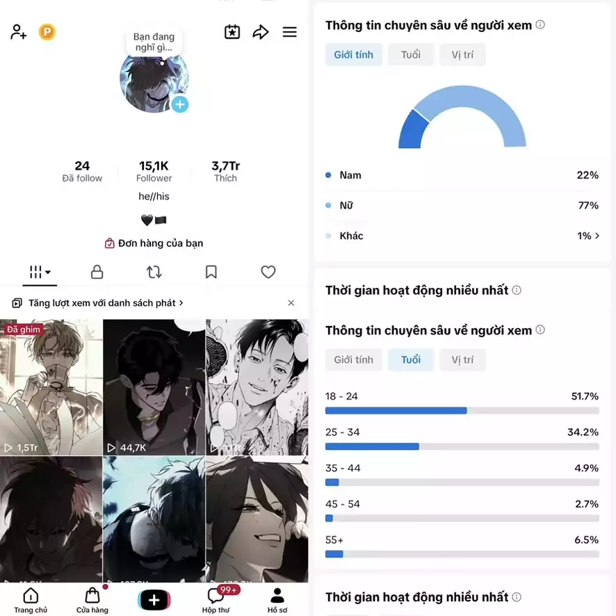 Account TikTok thật, chất lượng cao – tương tác mượt, lên xu hướng dễ. Đổi được Tên - Avt - Username. Trắng thông tin, hỗ trợ liên kết thông tin chính chủ.