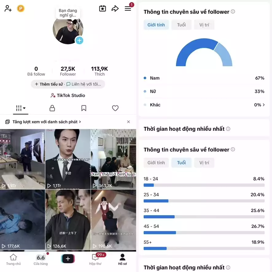 Account TikTok thật, chất lượng cao – tương tác mượt, lên xu hướng dễ. Đổi được Tên - Avt - Username. Trắng thông tin, hỗ trợ liên kết thông tin chính chủ.