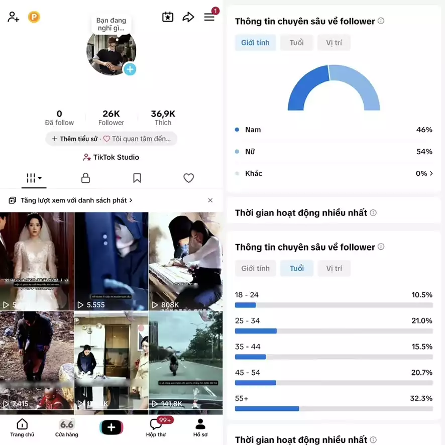 Account TikTok thật, chất lượng cao – tương tác mượt, lên xu hướng dễ. Đổi được Tên - Avt - Username. Trắng thông tin, hỗ trợ liên kết thông tin chính chủ.