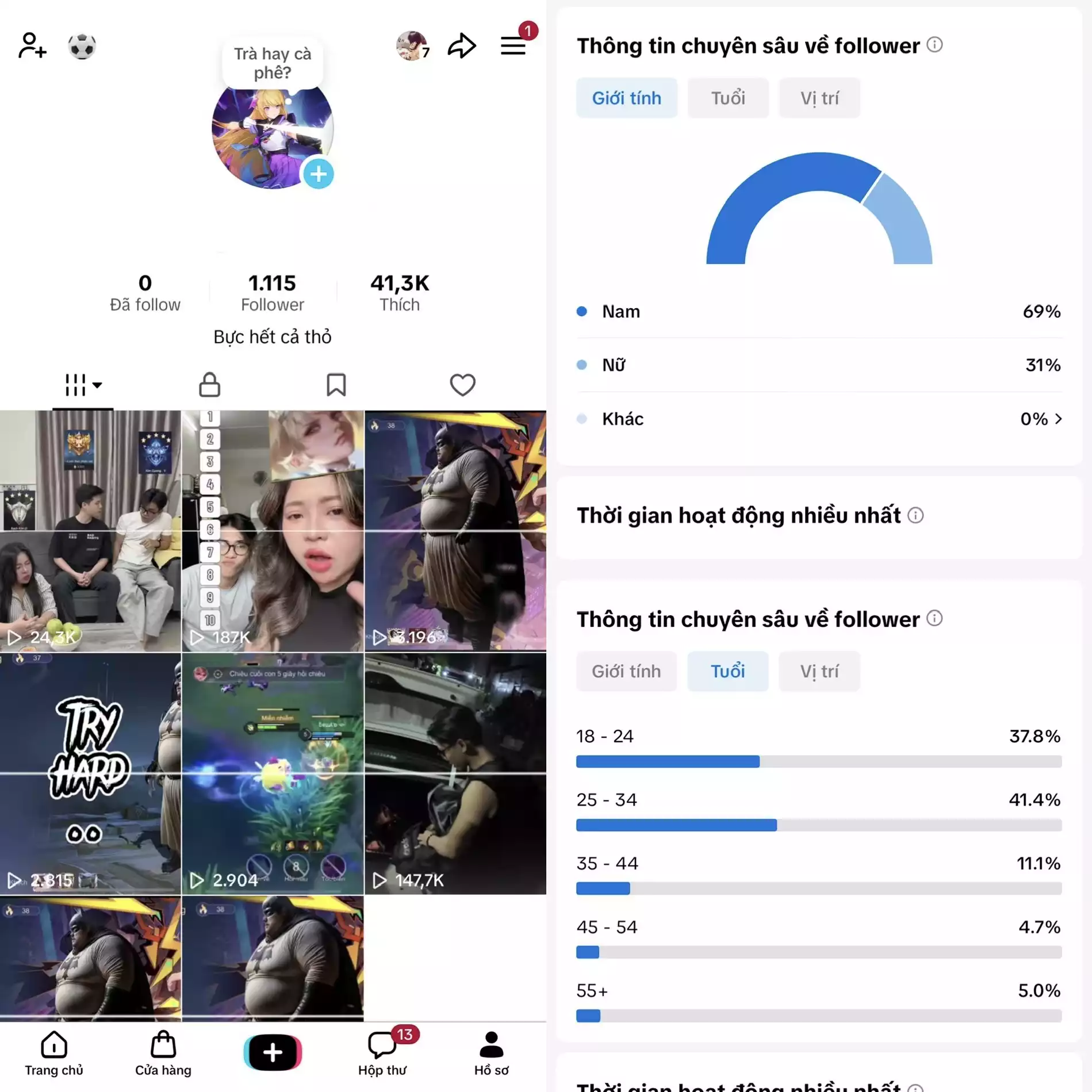 Account TikTok thật, chất lượng cao – tương tác mượt, lên xu hướng dễ. Đổi được Tên - Avt - Username. Trắng thông tin, hỗ trợ liên kết thông tin chính chủ.