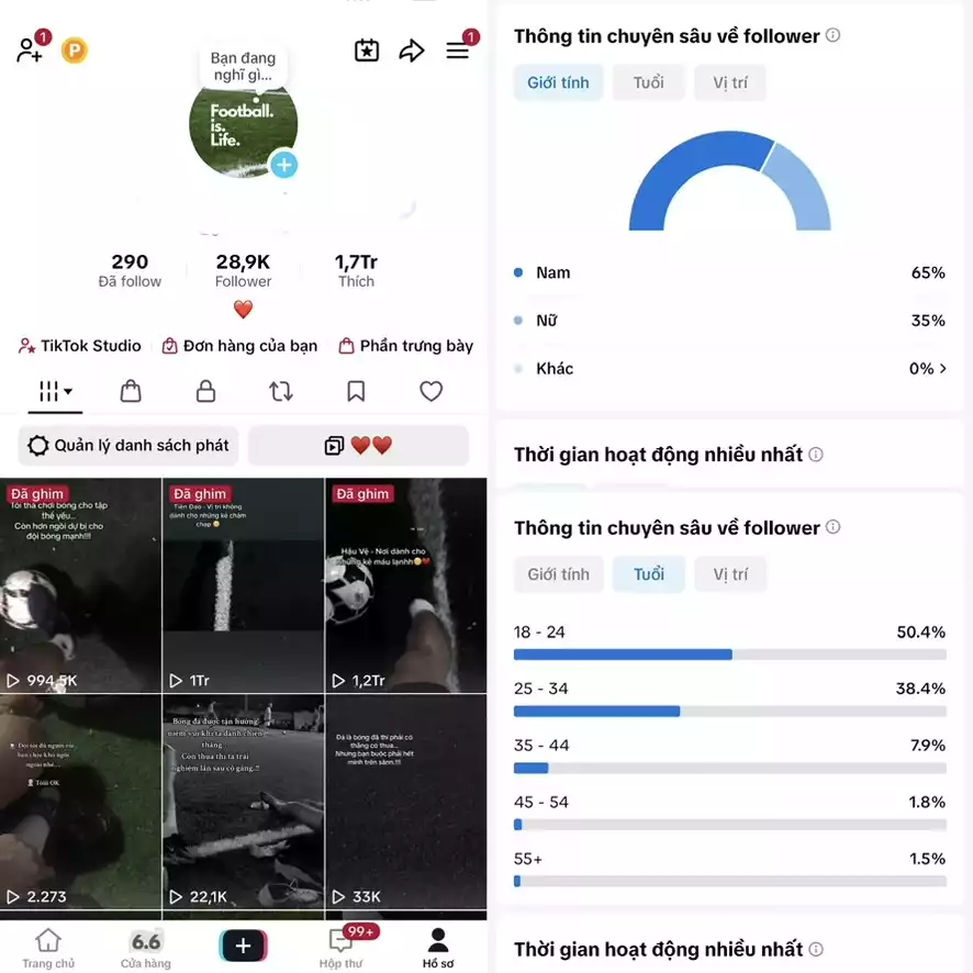 Account TikTok thật, chất lượng cao – tương tác mượt, lên xu hướng dễ. Đổi được Tên - Avt - Username. Trắng thông tin, hỗ trợ liên kết thông tin chính chủ.