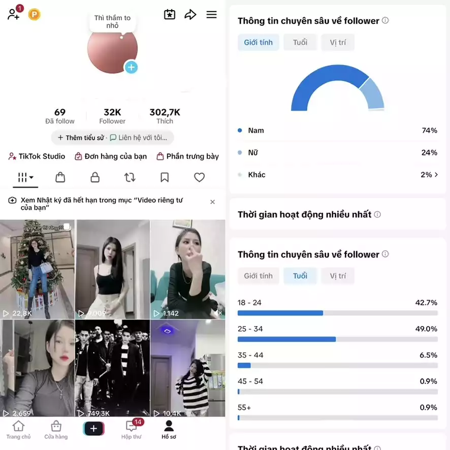 Account TikTok thật, chất lượng cao – tương tác mượt, lên xu hướng dễ. Đổi được Tên - Avt - Username. Trắng thông tin, hỗ trợ liên kết thông tin chính chủ.