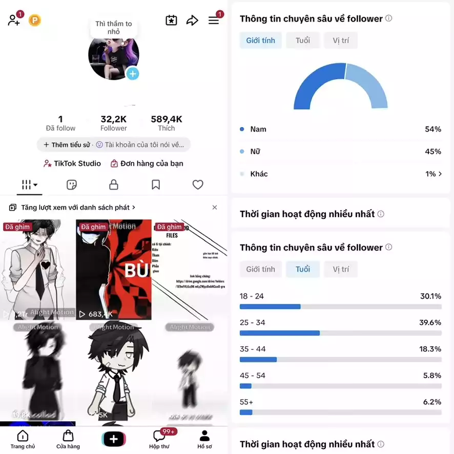 Account TikTok thật, chất lượng cao – tương tác mượt, lên xu hướng dễ. Đổi được Tên - Avt - Username. Trắng thông tin, hỗ trợ liên kết thông tin chính chủ.