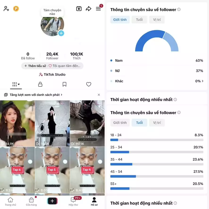 Account TikTok thật, chất lượng cao – tương tác mượt, lên xu hướng dễ. Đổi được Tên - Avt - Username. Trắng thông tin, hỗ trợ liên kết thông tin chính chủ.