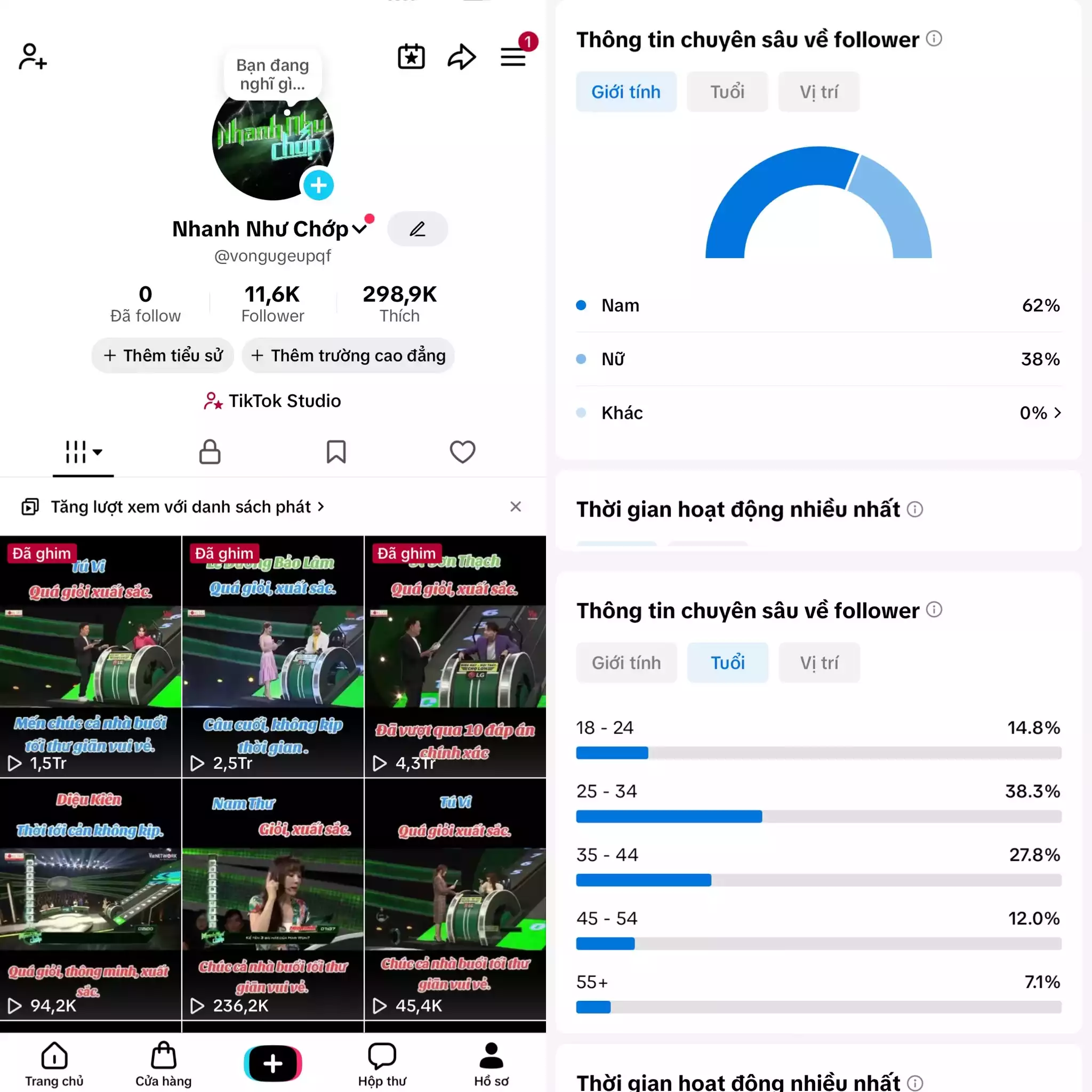 Account TikTok thật, chất lượng cao – tương tác mượt, lên xu hướng dễ. Đổi được Tên - Avt - Username. Trắng thông tin, hỗ trợ liên kết thông tin chính chủ.