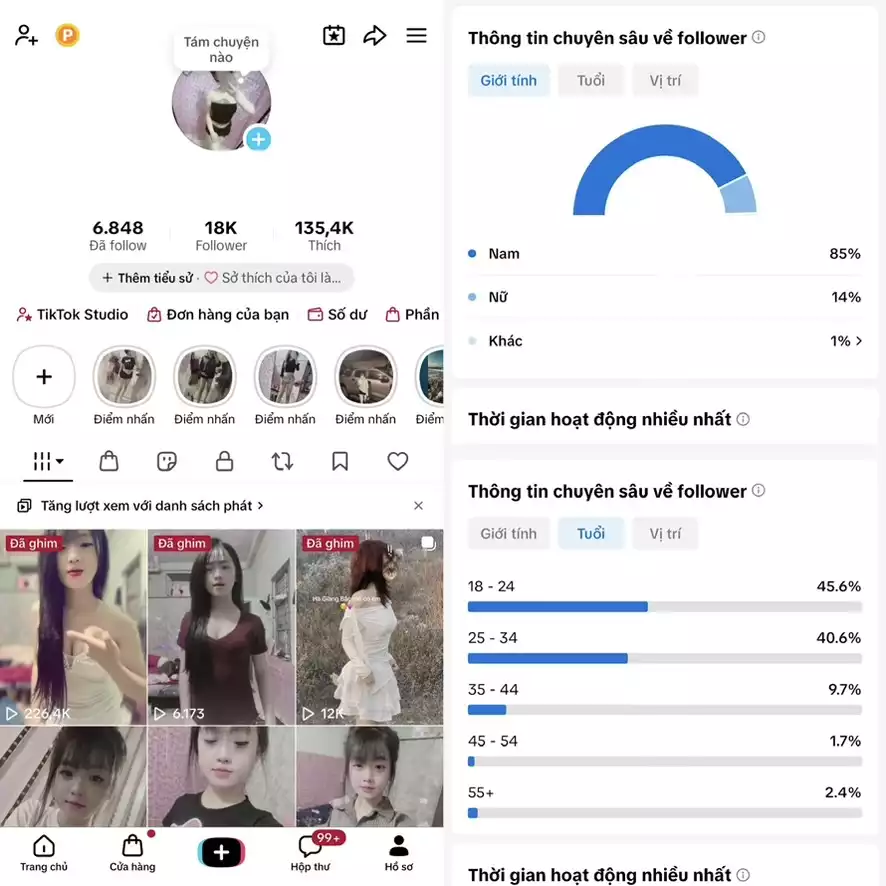 Account TikTok thật, chất lượng cao – tương tác mượt, lên xu hướng dễ. Đổi được Tên - Avt - Username. Trắng thông tin, hỗ trợ liên kết thông tin chính chủ.