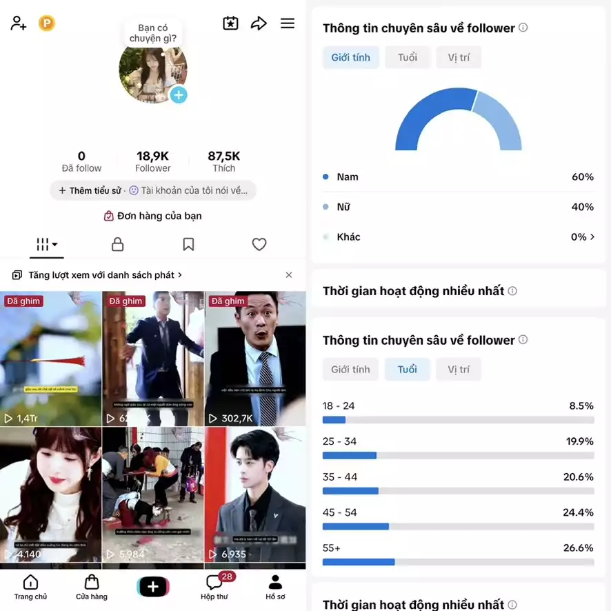 Account TikTok thật, chất lượng cao – tương tác mượt, lên xu hướng dễ. Đổi được Tên - Avt - Username. Trắng thông tin, hỗ trợ liên kết thông tin chính chủ.