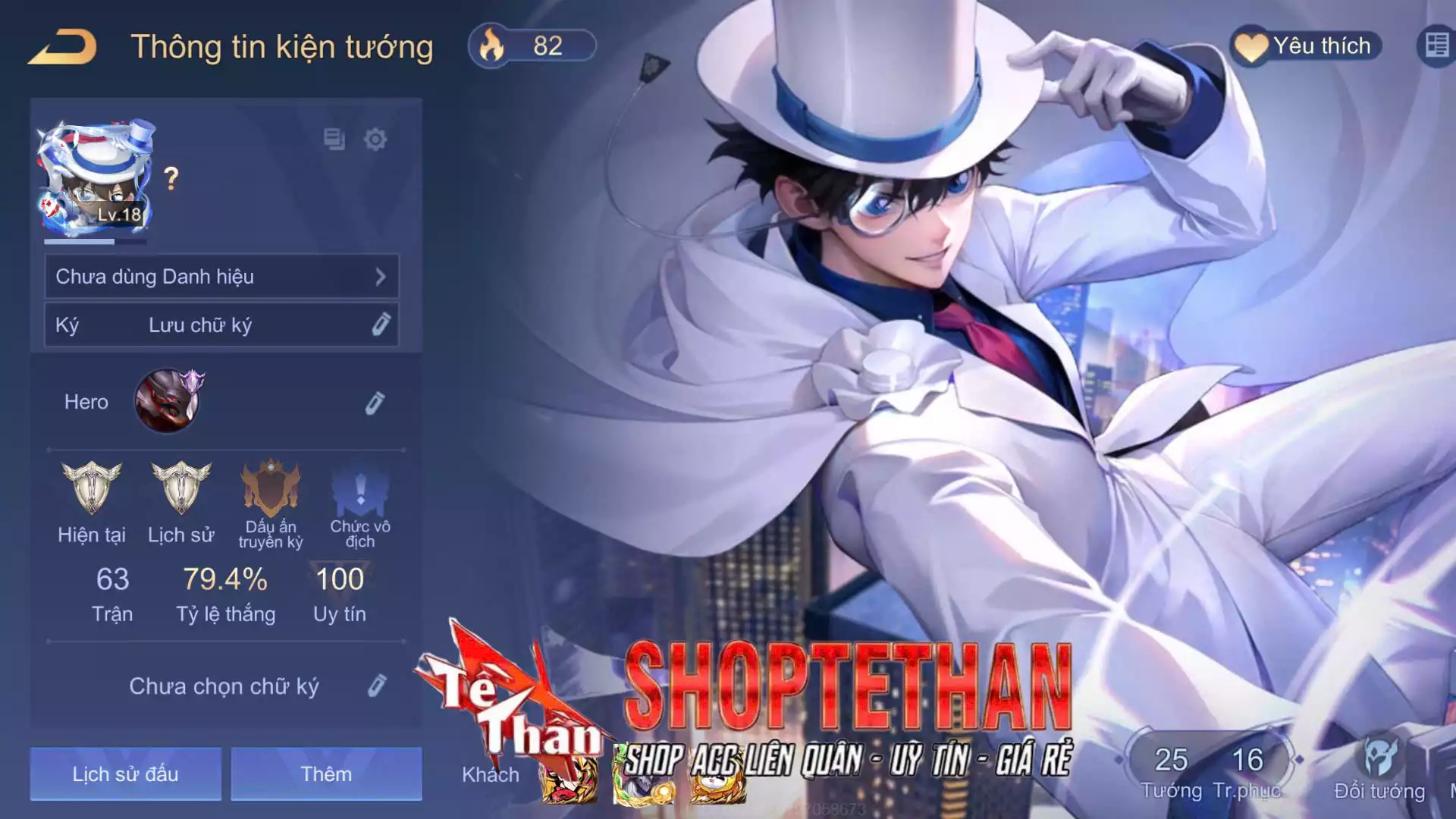Hayate Siêu đạo chích Kid...TRẮNG THÔNG TIN