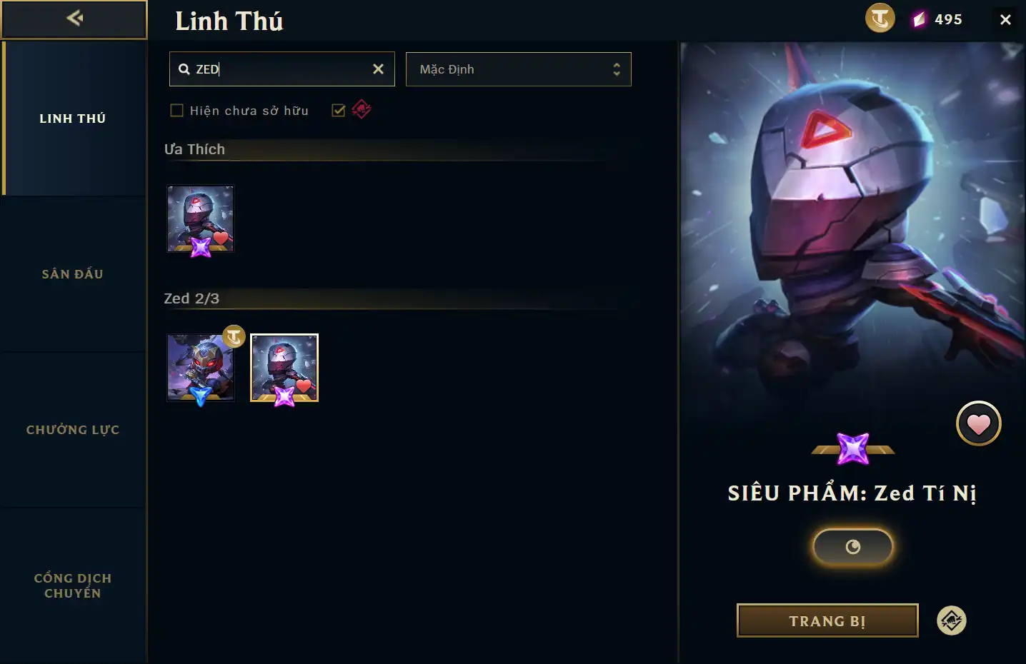 Ảnh YASUO LONG KIẾM TÍ NỊ, SIÊU PHẨM ZED TÍ NỊ, WHISKER HIỂM HỌA SIÊU CẤP, CHƯỞNG SÁT CHIÊU HOÀN HẢO VỆ BINH TINH TÚ... 339 SKIN LOL