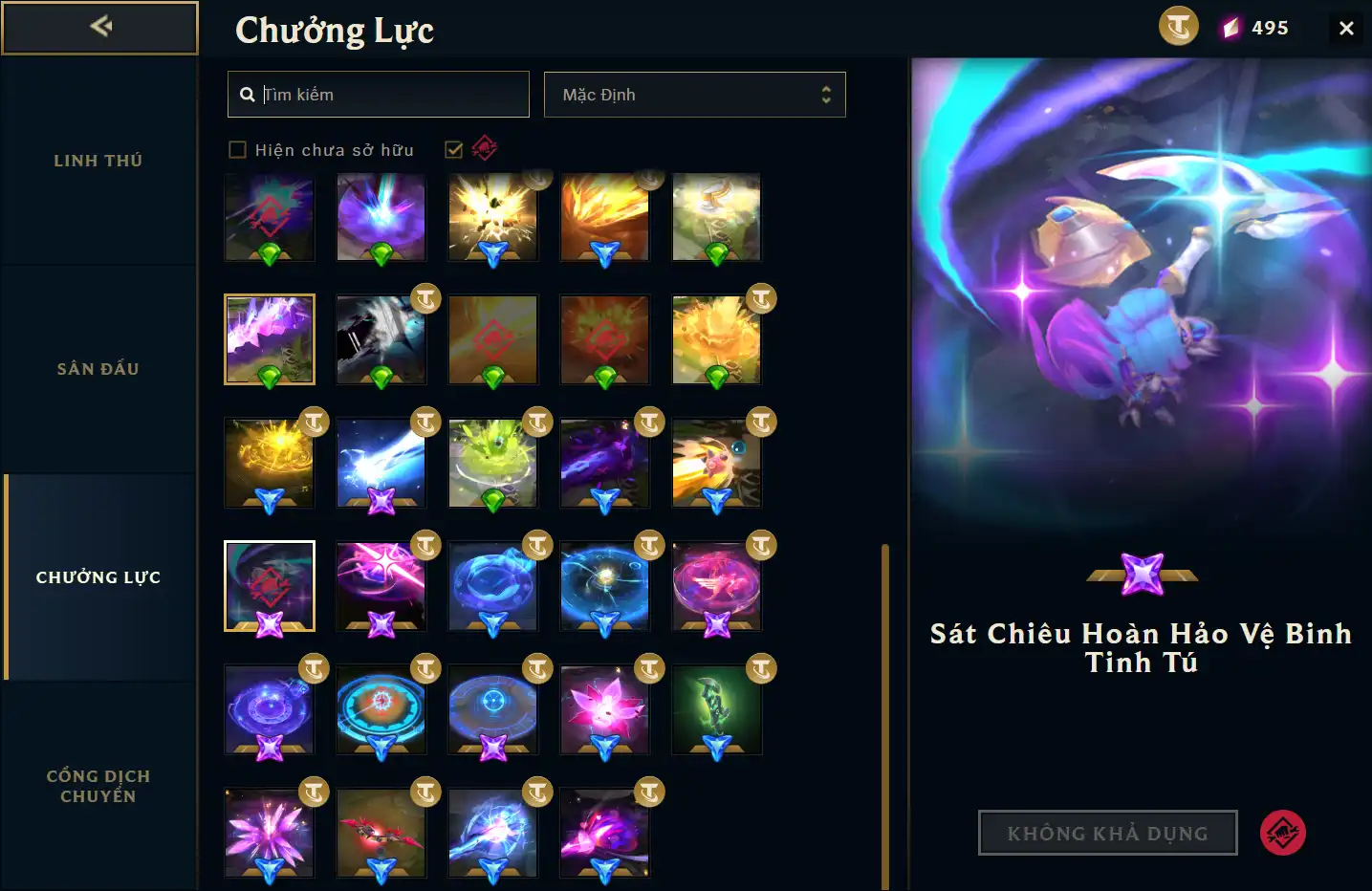 Ảnh YASUO LONG KIẾM TÍ NỊ, SIÊU PHẨM ZED TÍ NỊ, WHISKER HIỂM HỌA SIÊU CẤP, CHƯỞNG SÁT CHIÊU HOÀN HẢO VỆ BINH TINH TÚ... 339 SKIN LOL