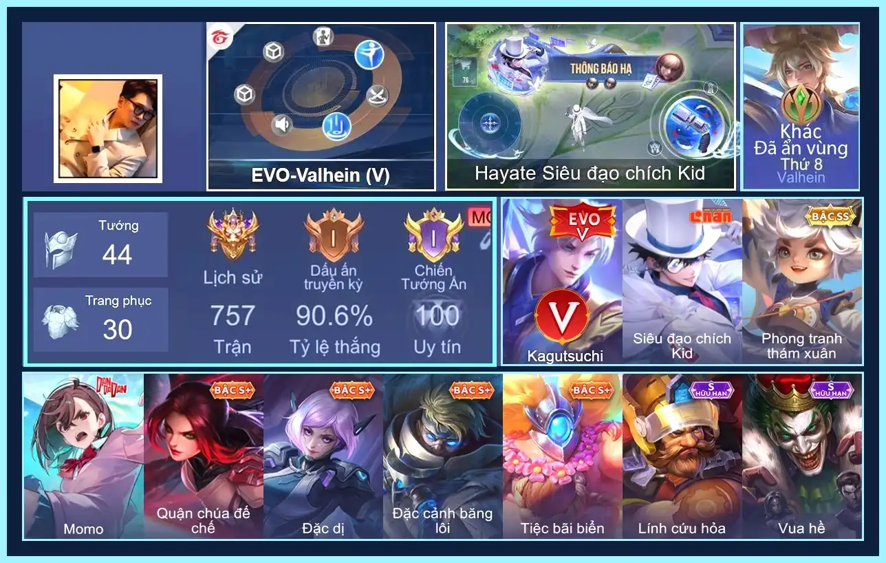 TỈ LỆ THẮNG 90%, Valhein EVO 5, Veera x Momo, Hayate Siêu đạo chích Kid, Fennik Phong Tranh Thám Xuân... CHỈ CÀI SDT