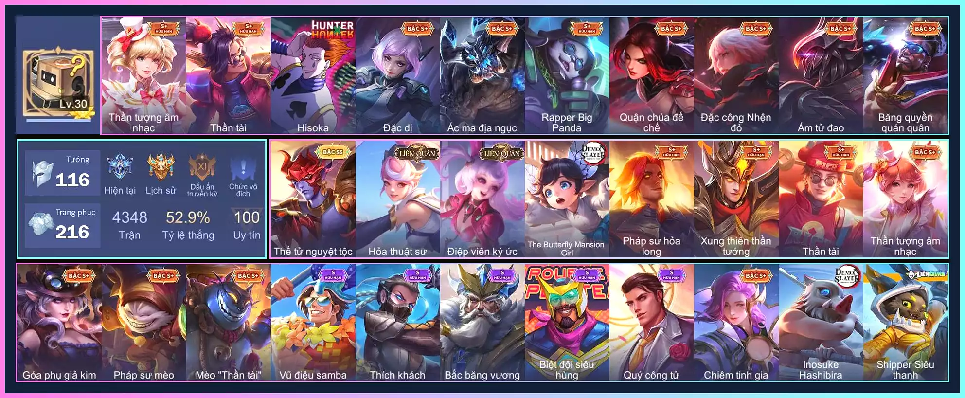 Yorn nguyệt tộc…Trắng thông tin
