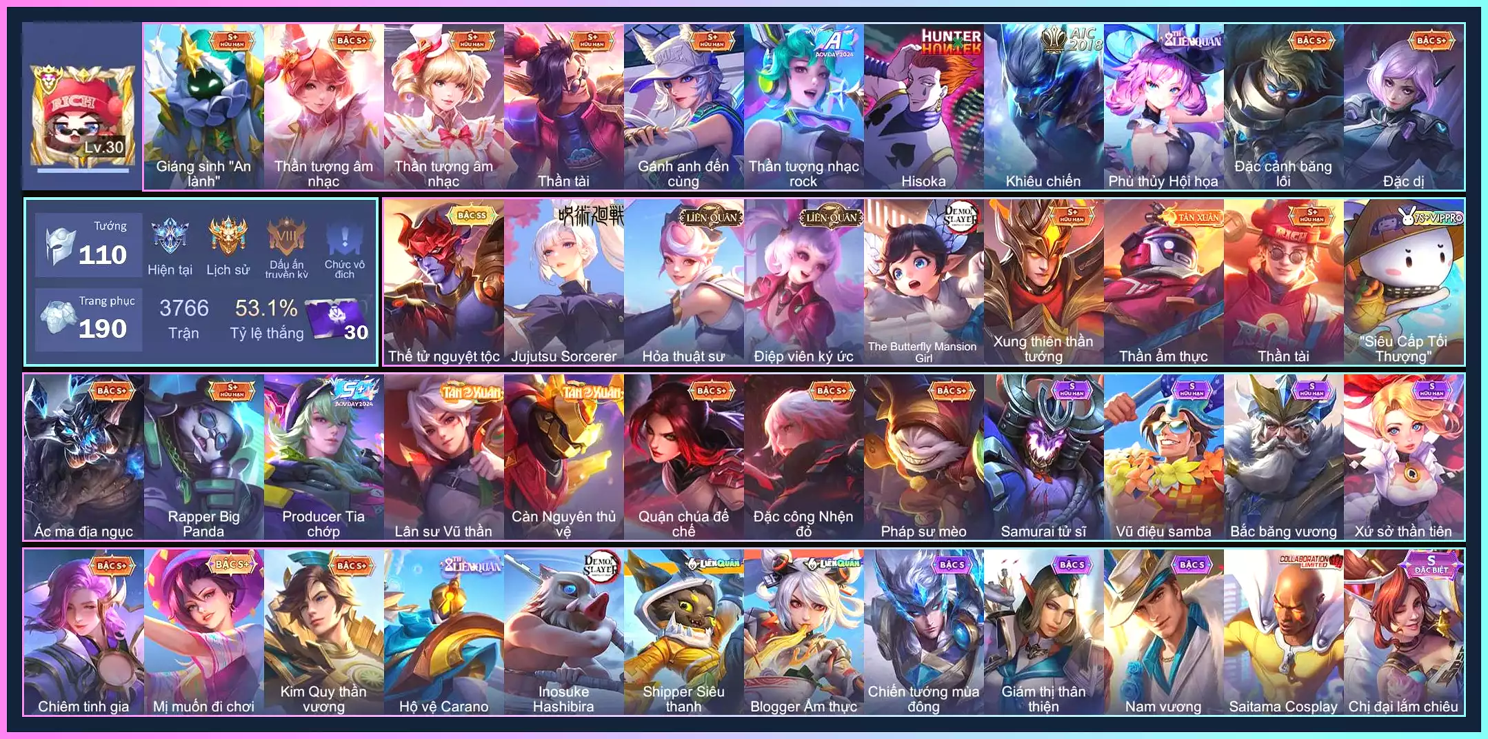 Nak aic,Yorn nguyệt tộc…