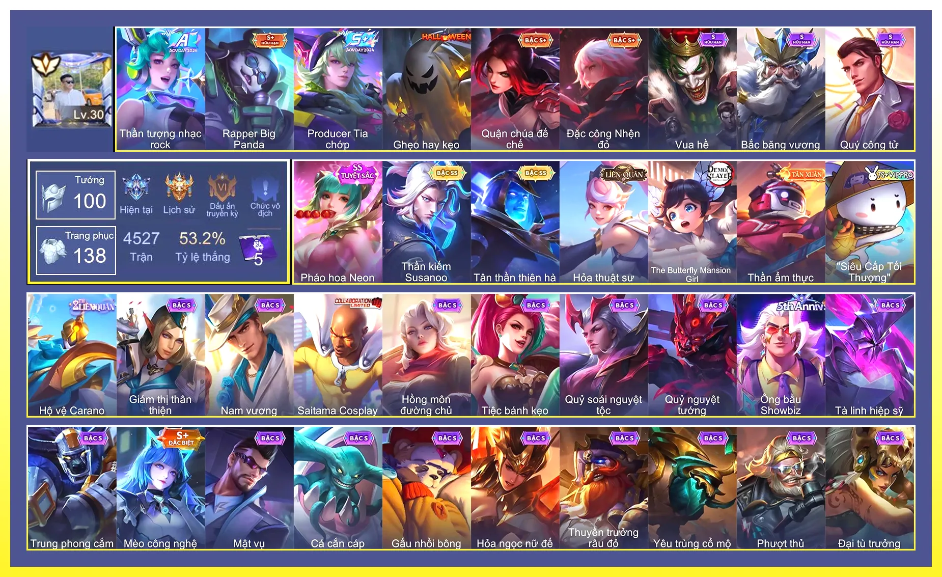 Vio tuyệt sắc,Richter susanoo…