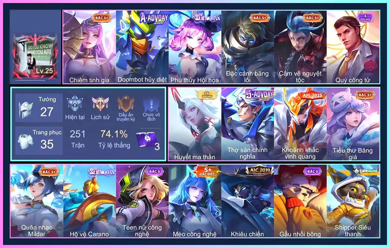 Violet Huyết Ma Thần...TRẮNG THÔNG TIN